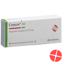 Concor Lacktabletten 10mg 30 Stück