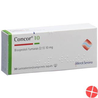 Concor Lacktabletten 10mg 30 Stück