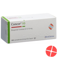 Concor Lacktabletten 10mg 100 Stück