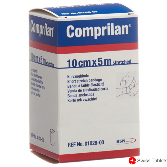 Comprilan Kompressionsbinde Kurzem Zug 5mx10cm buy online
