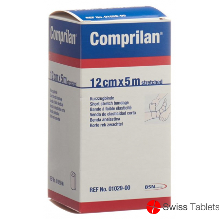 Comprilan Kompressionsbinde Kurzem Zug 5mx12cm buy online