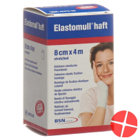 Elastomull Haft Gazebinde Weiss 4mx8cm Rolle Elastomull Haft Gazebinde Weiss 4mx8cm Rolle