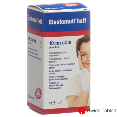 Elastomull Haft Gazebinde Weiss 4mx10cm Rolle buy online Elastomull Haft Gazebinde Weiss 4mx10cm Rolle buy online