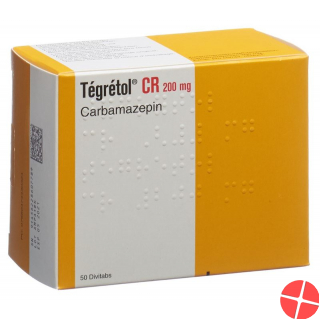 Tegretol Cr Divitabs 200mg 50 Stück