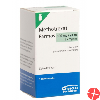 Methotrexat Farmos 500mg/20ml Durchstechflasche 20ml