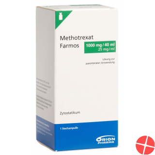 Methotrexat Farmos 1000mg/40ml Durchstechflasche 40ml