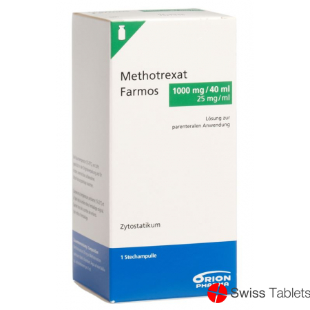Methotrexat Farmos 1000mg/40ml Durchstechflasche 40ml buy online