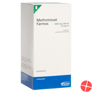 Methotrexat Farmos 5000mg/200ml Durchstechflasche 200ml
