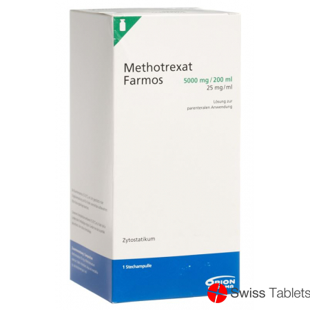 Methotrexat Farmos 5000mg/200ml Durchstechflasche 200ml buy online