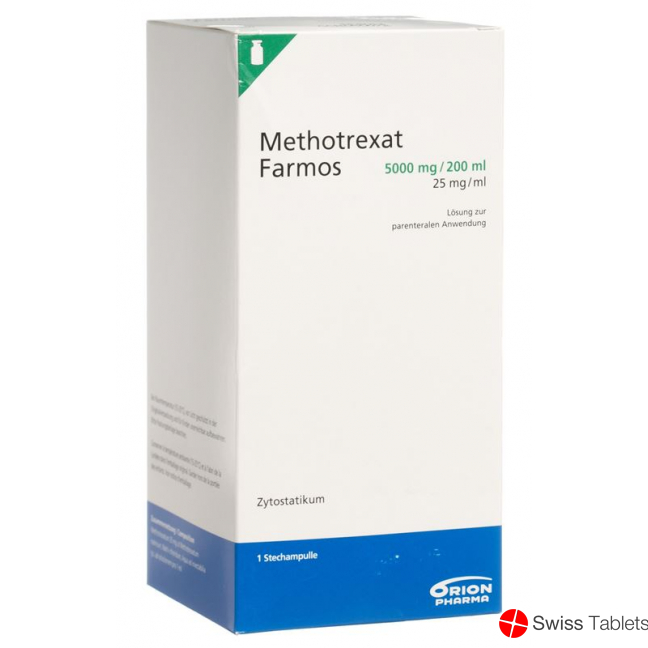 Methotrexat Farmos 5000mg/200ml Durchstechflasche 200ml buy online