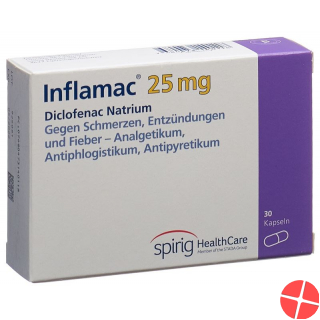 Inflamac Kapseln 25mg 30 Stück