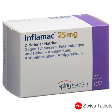 Inflamac Kapseln 25mg 100 Stück buy online