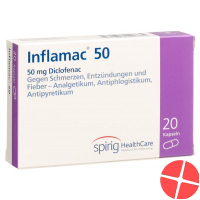 Inflamac 50 Kapseln 50mg 20 Stück