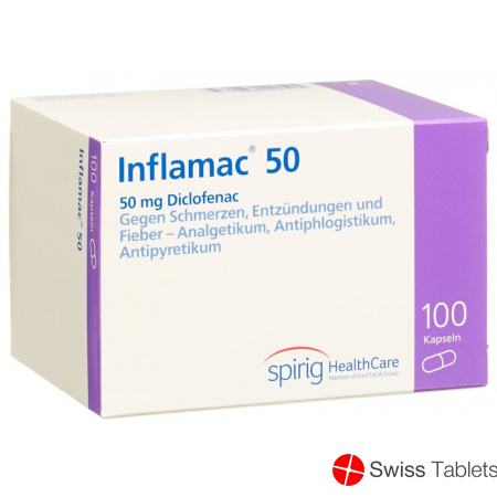 Inflamac 50 Kapseln 50mg 100 Stück buy online