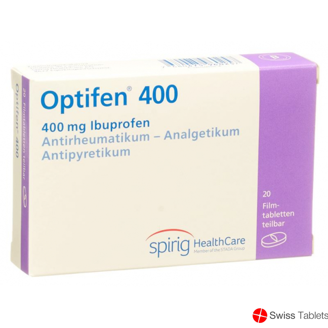 Optifen Filmtabletten 400mg 20 Stück buy online