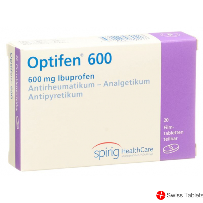 Optifen Filmtabletten 600mg 20 Stück buy online