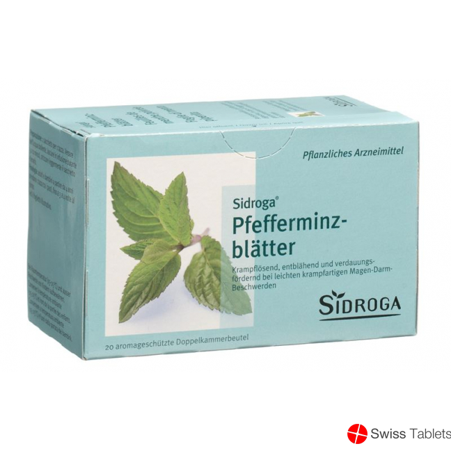 Sidroga Pfefferminzblätter Tee 20 Beutel buy online