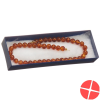 Kern real amber ball chain 8mm/35cm Bebe