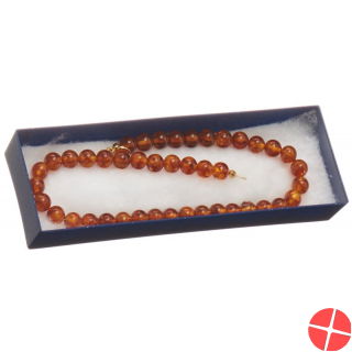 Kern real amber ball chain 8mm/35cm Bebe