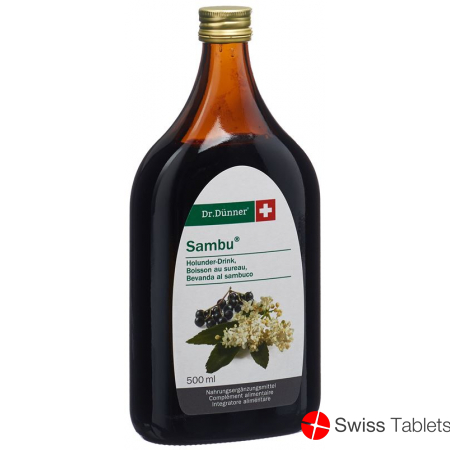Dr. Dünner Sambu elderberry drink 500ml buy online