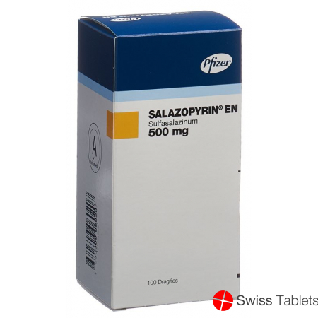 Salazopyrin En Dragees 0.5g 100 Stück buy online