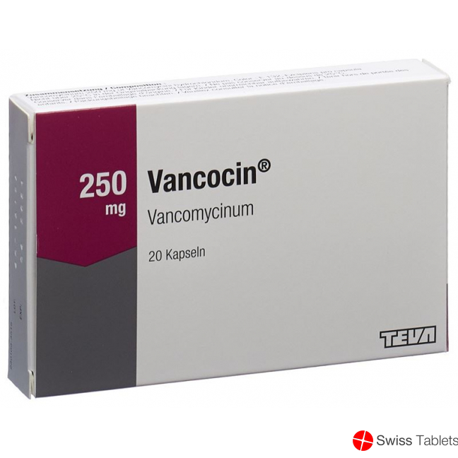 Vancocin Kapseln 250mg 20 Stück buy online
