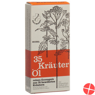 Naturgeist Original 35 Kräuter Öl Glasflasche 80ml