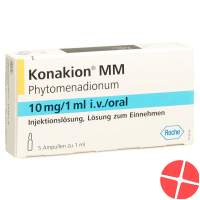 Konakion Mm Lösung 10mg 5 Ampullen 1ml Konakion Mm Lösung 10mg 5 Ampullen 1ml