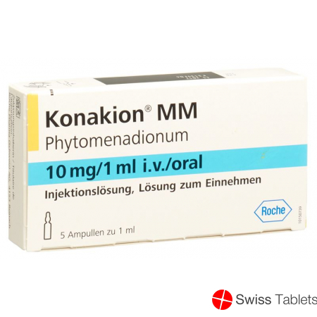 Konakion Mm Lösung 10mg 5 Ampullen 1ml buy online