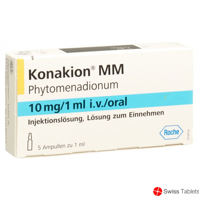 Konakion Mm Lösung 10mg 5 Ampullen 1ml buy online
