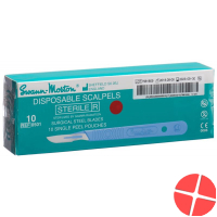 Swann Morton Skalpell 1x Steril No 10 10 Stück