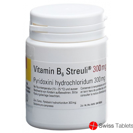 Vitamin B6 Streuli Tabletten 300mg 100 Stück buy online