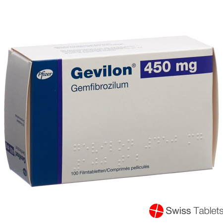 Gevilon Filmtabletten 450mg 100 Stück buy online