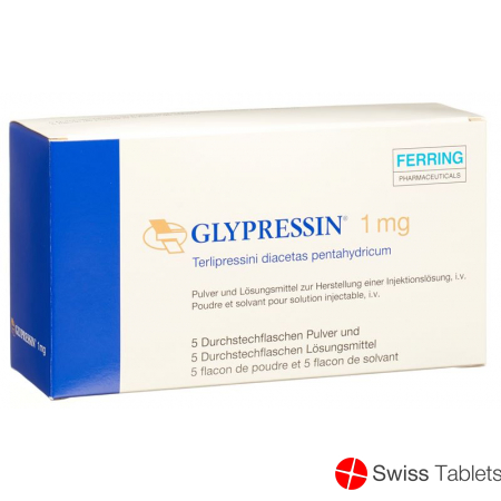 Glypressin Trockensubstanz 1mg C Solv Ampullen 5 Stück buy online
