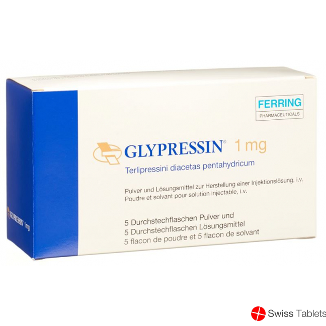 Glypressin Trockensubstanz 1mg C Solv Ampullen 5 Stück buy online