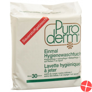 Puroderm Einmal Hygienewaschtücher 30 Stück