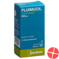 Fluimucil 600mg 10 Brausetabletten