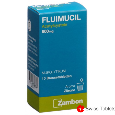Fluimucil 600mg 10 Brausetabletten buy online