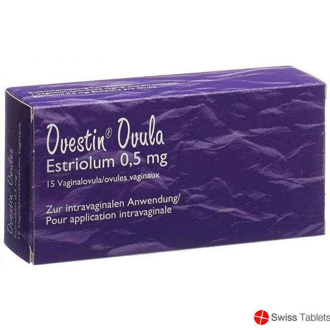 Ovestin Ovula 0.5mg 15 Stück buy online
