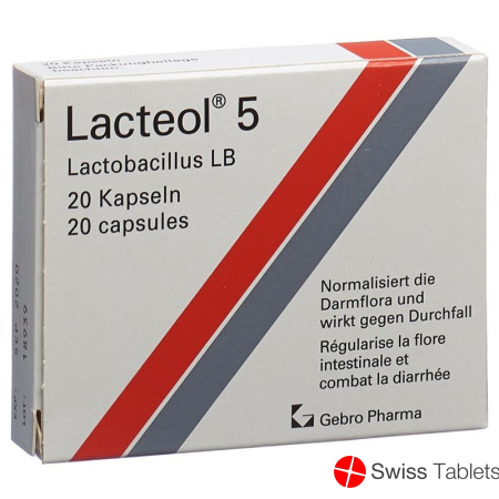 Lacteol 5 Kapseln 20 Stück buy online
