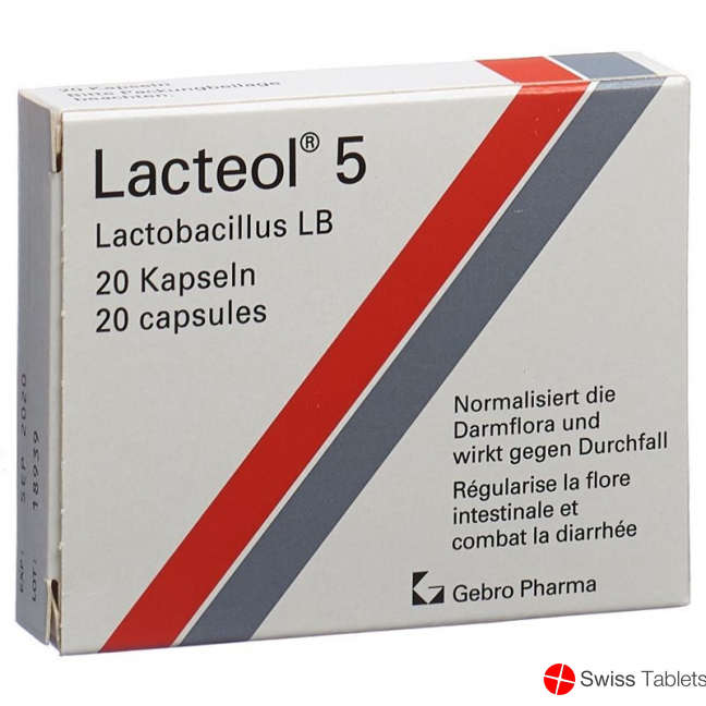 Lacteol 5 Kapseln 20 Stück buy online