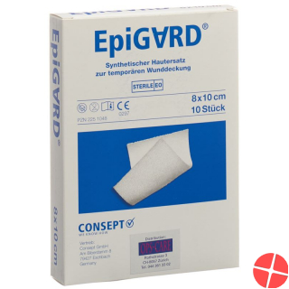 Epigard Folien 8x10cm Steril 10 Stück