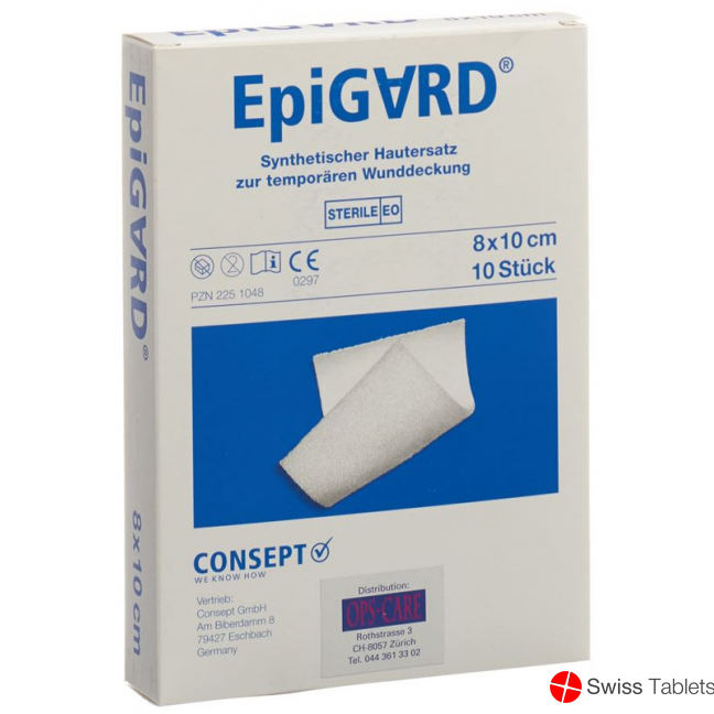Epigard Folien 8x10cm Steril 10 Stück buy online