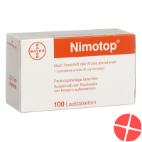 Nimotop Lacktabletten 30mg 100 Stück