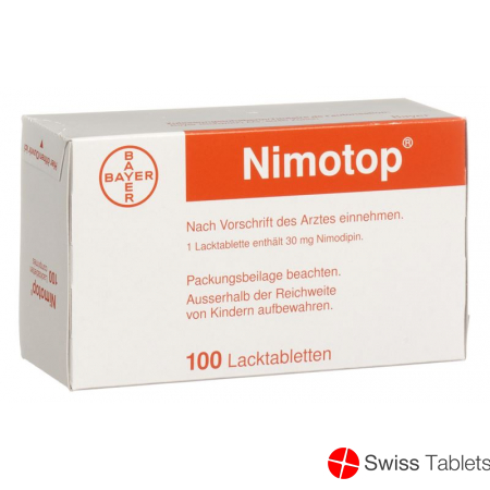 Nimotop Lacktabletten 30mg 100 Stück buy online