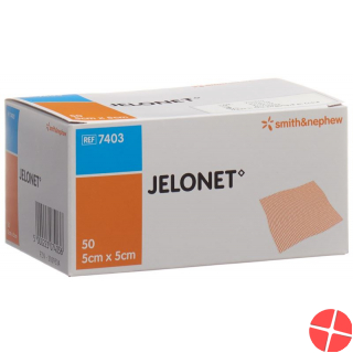 Jelonet Paraffingaze 5cmx5cm 50 Stück