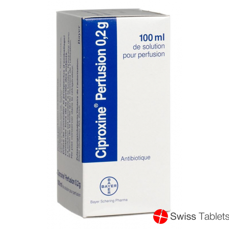 Ciproxin Infusionslösung 0.2g Flasche 100ml buy online