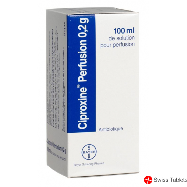 Ciproxin Infusionslösung 0.2g Flasche 100ml buy online