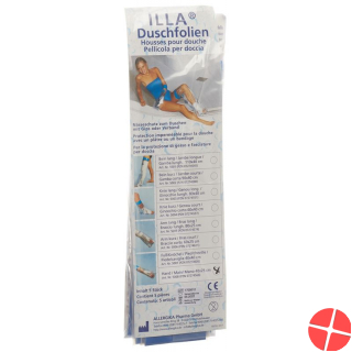 Illa Dusch Schutzfolie 40x25cm Hand Beutel 5 Stück