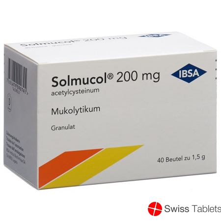 Solmucol 200mg 40 Beutel buy online